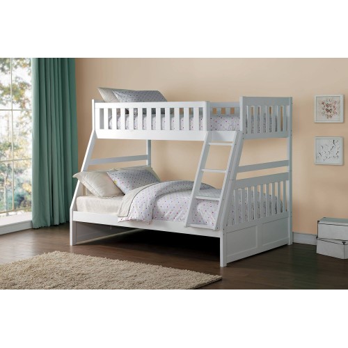 Lisa Single/Double Bunkbed White